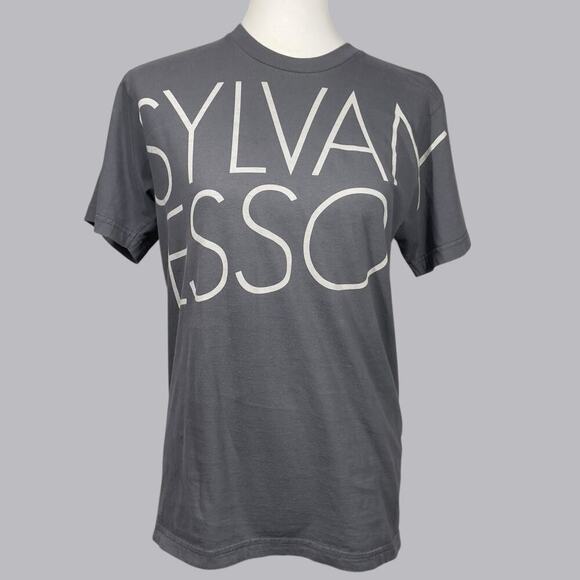 Sylvan Esso name print American Apparel shirt medium - Picture 6 of 7